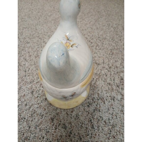 Vintage Hen On A Best Cookie Jar Large Portugal DD-40 - Picture 6 of 11